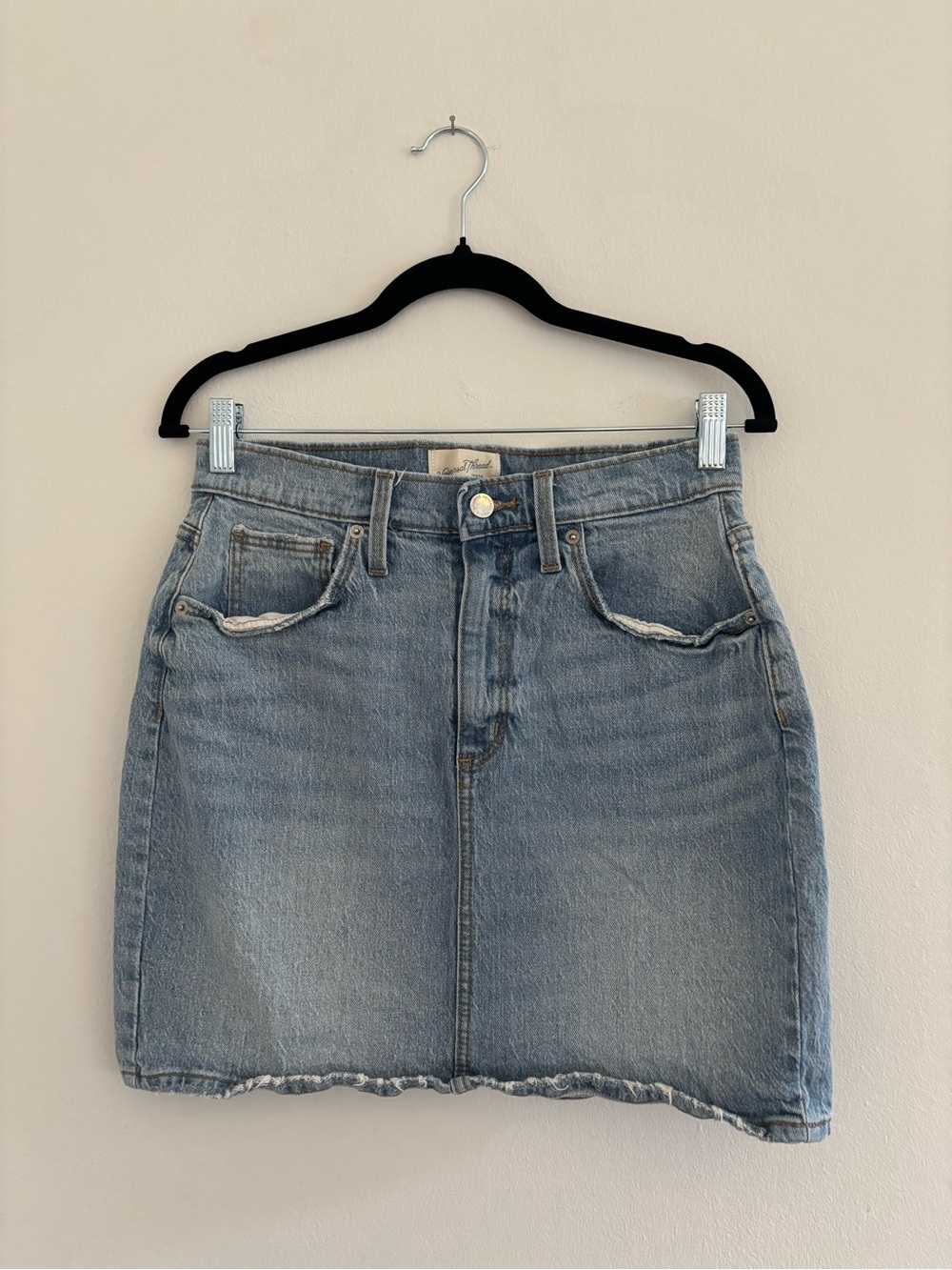 Universal Thread Light Blue Denim Mini Skirt